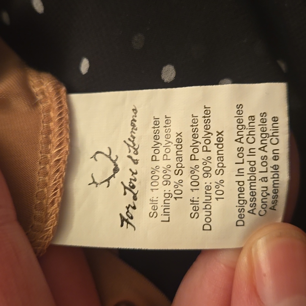 For Love & Lemons Black Polka Dot Sheer Maxi Dress - Picture 10 of 10